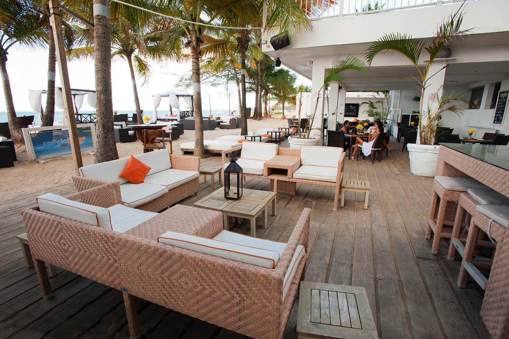 סן חואן The Beach House Hotel מסעדה תמונה